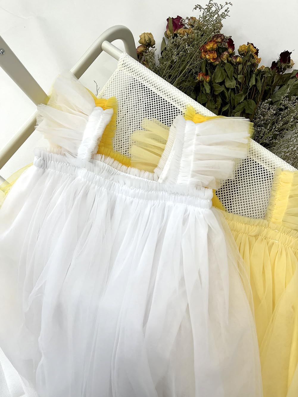 BGFKS Layered Tulle Ruffle Sleeveless Dress for Toddler Girls,Tutu Dress for Baby Girls Princess Dresses - Image 2