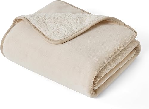 Bedsure Manta de gato para gatos de interior Manta impermeable calmante para gatitos, manta de forro polar Sherpa para mascotas, protector de