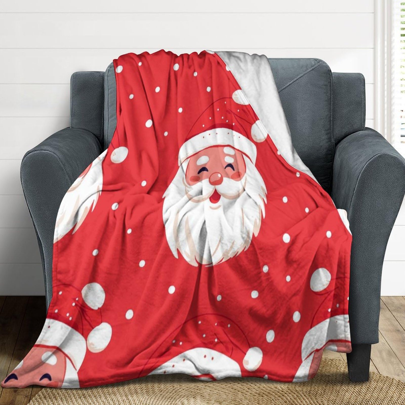Couverture de Noël plaid canapé flanelle pour vos soirées hivernales
