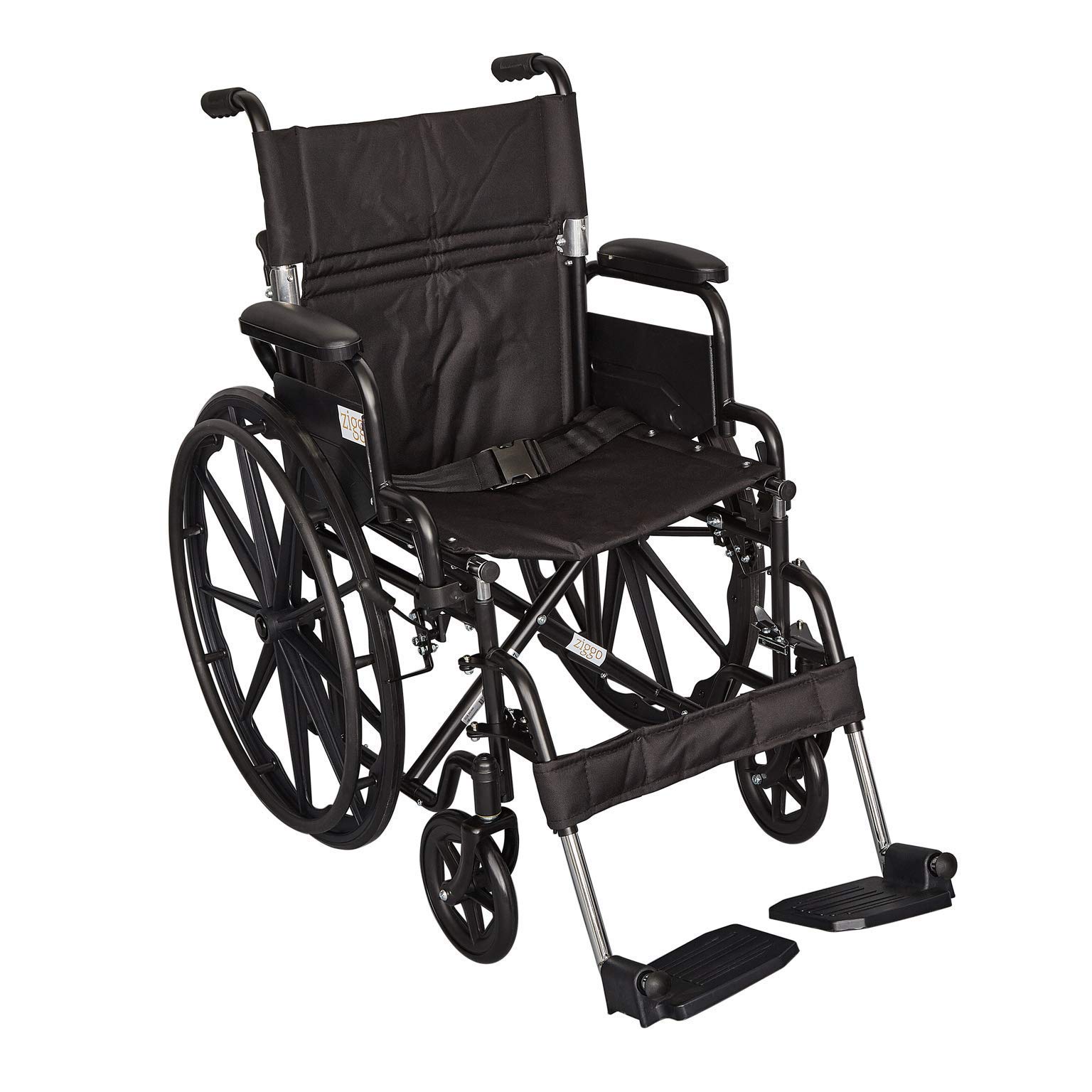 Circle Specialty, Ziggo 18” Seat Width Pediatric Wheelchair for Kids & Children, Lightweight, Manual