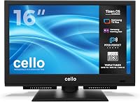 Cello C1626TZH 16-palcový Smart TV, Samsung Tizen OS, Bluetooth, trojitý tuner, zvuk Pitch Perfect, 230V, ideálny do kuchyne a malých priestorov 1