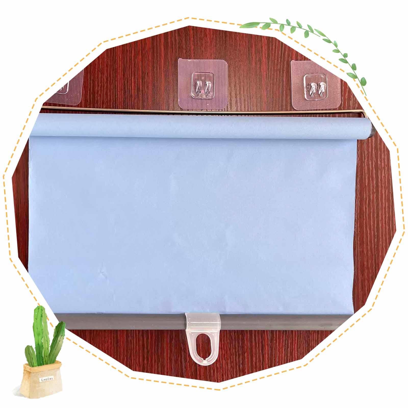 Tende A Rullo Oscurante Retrattili,Tende Avvolgibile Senza Fili Per Finestre,Tende A Rullo Con Ventosa,Parasole Tenda A Rullo Temporanee Larghe 32-150cm,Non È Necessario Forare,Blue-140x200cm/55x79in