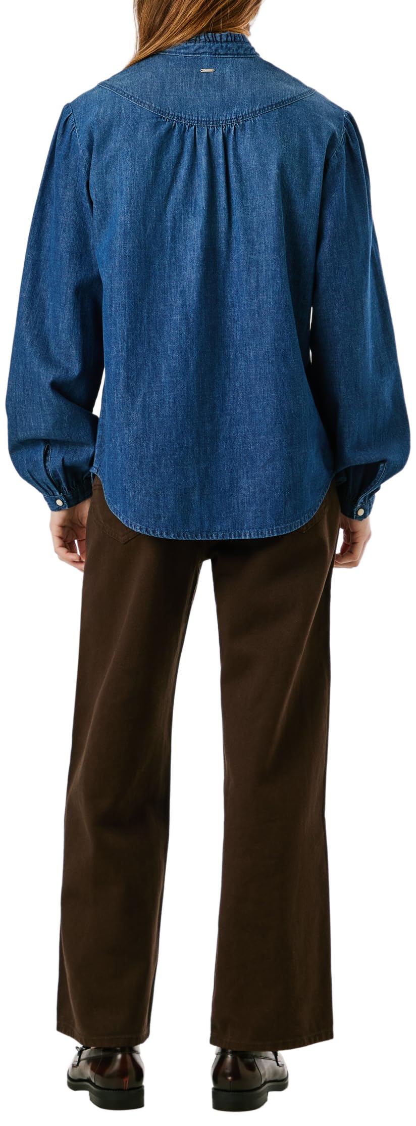 Pepe Jeans Regular Denim Blouse Camicia Donna (Pacco da 1)