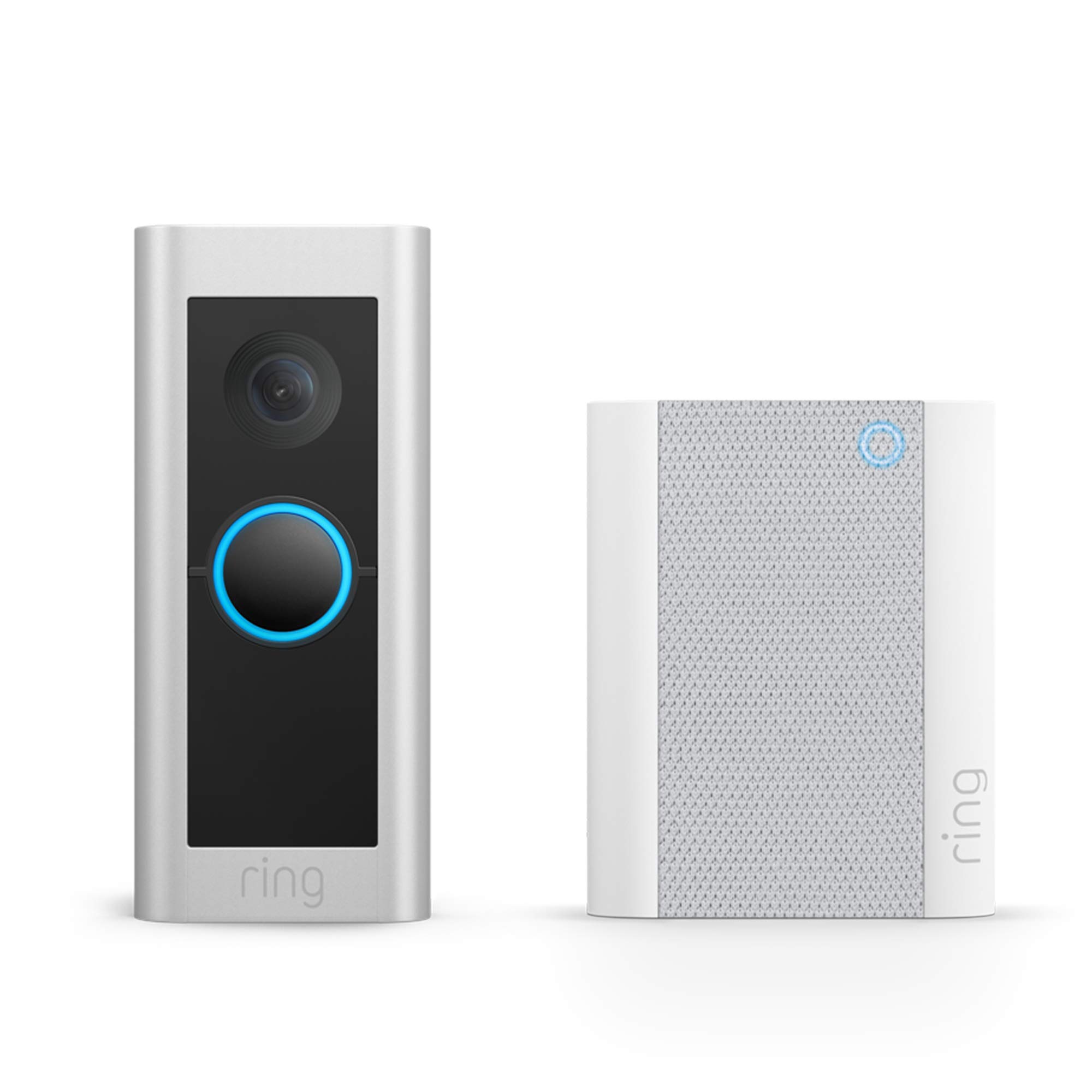 Ring Ring Wired Video Doorbell Pro (Video Doorbell Pro 2) + Chime | Doorbell camera, 1536p HD Video, Head to Toe Video, 3D Motion Detection, Wifi, hardwired | 30-day free trial of Ring Home