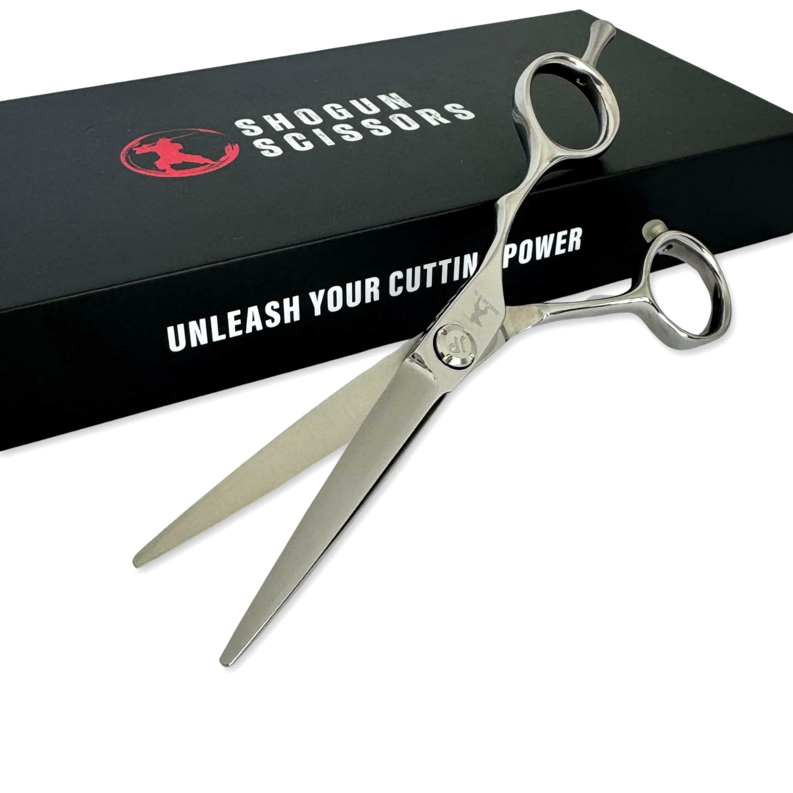 Shogun Asahi Japanese 440C Steel Hairdressing Scissors - Professional Barber Salon Shear for Hairdressers Barbers, and Salon Use - Image 2