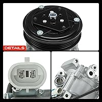 Vista 9 de A-Premium Compresor A/C con embrague compatible con Chevrolet Spark 1.2L 2013-2014