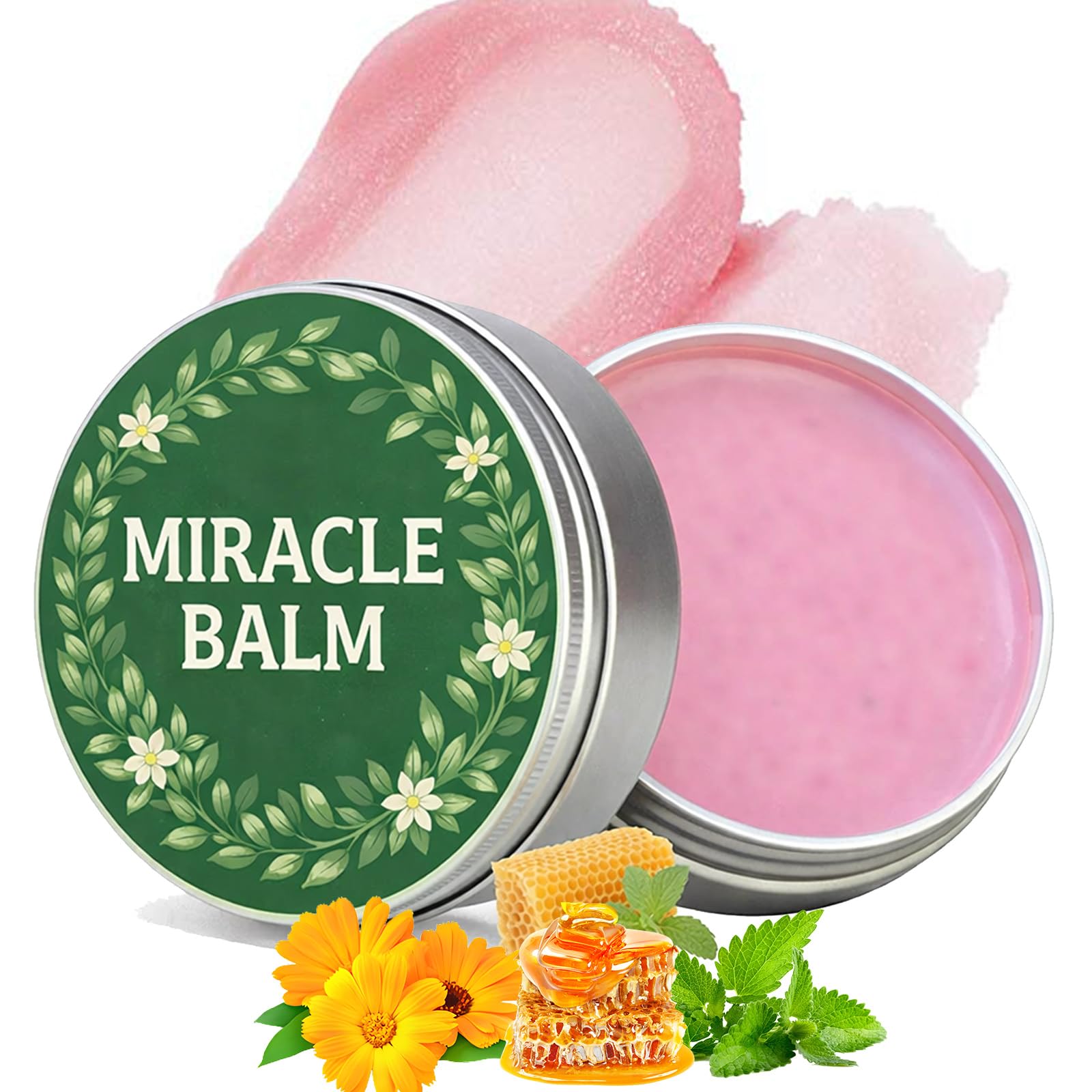 Miracle Herbal Balm - Fast-Absorbing Moisturizer for Legs, Feet & Joints, Lightweight Non-Sticky Cream with Natural Herbal Ingredients, Comforting Body Care (30g)