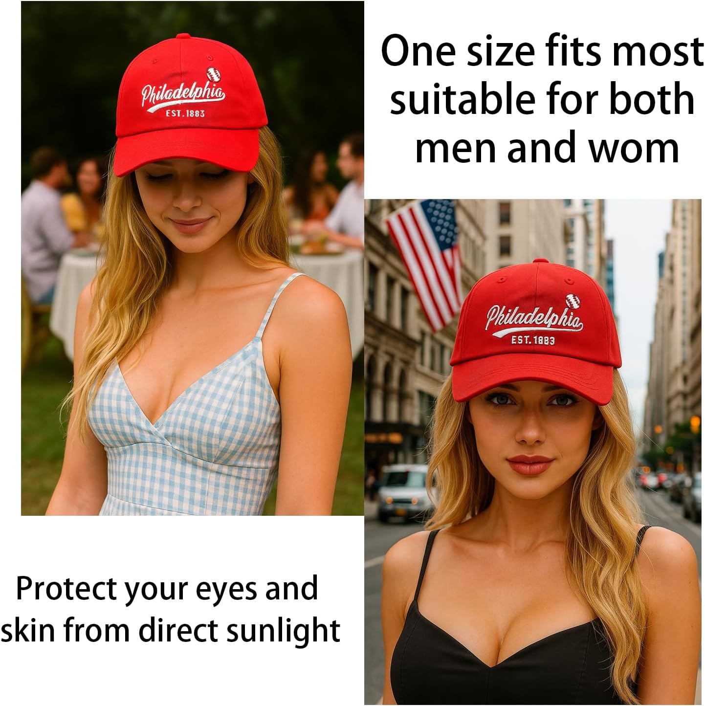 Cap Hat Classic Vintage Embroidered Hat Cap for Men Women Teenager Cap Adjustable - Image 3