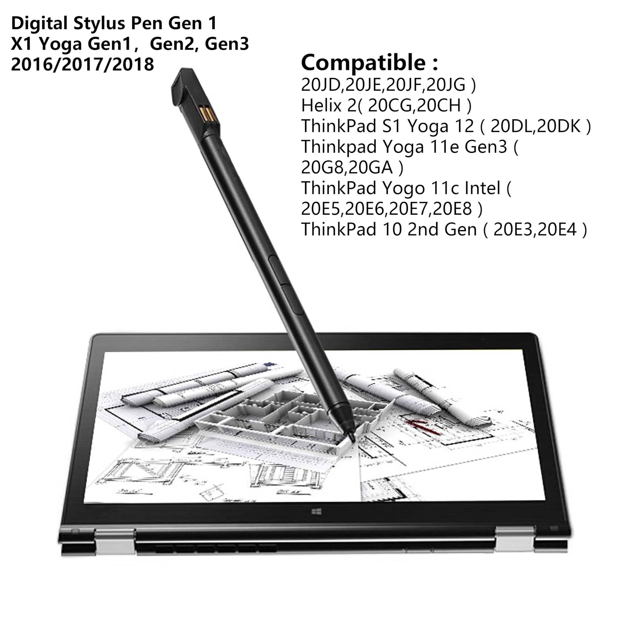 Lenovo - ThinkPad X1 tablet gen3 スタイラスペン Amazon.com: Pen Pro-3 for Lenovo Thinkpad Yoga X1 Yoga