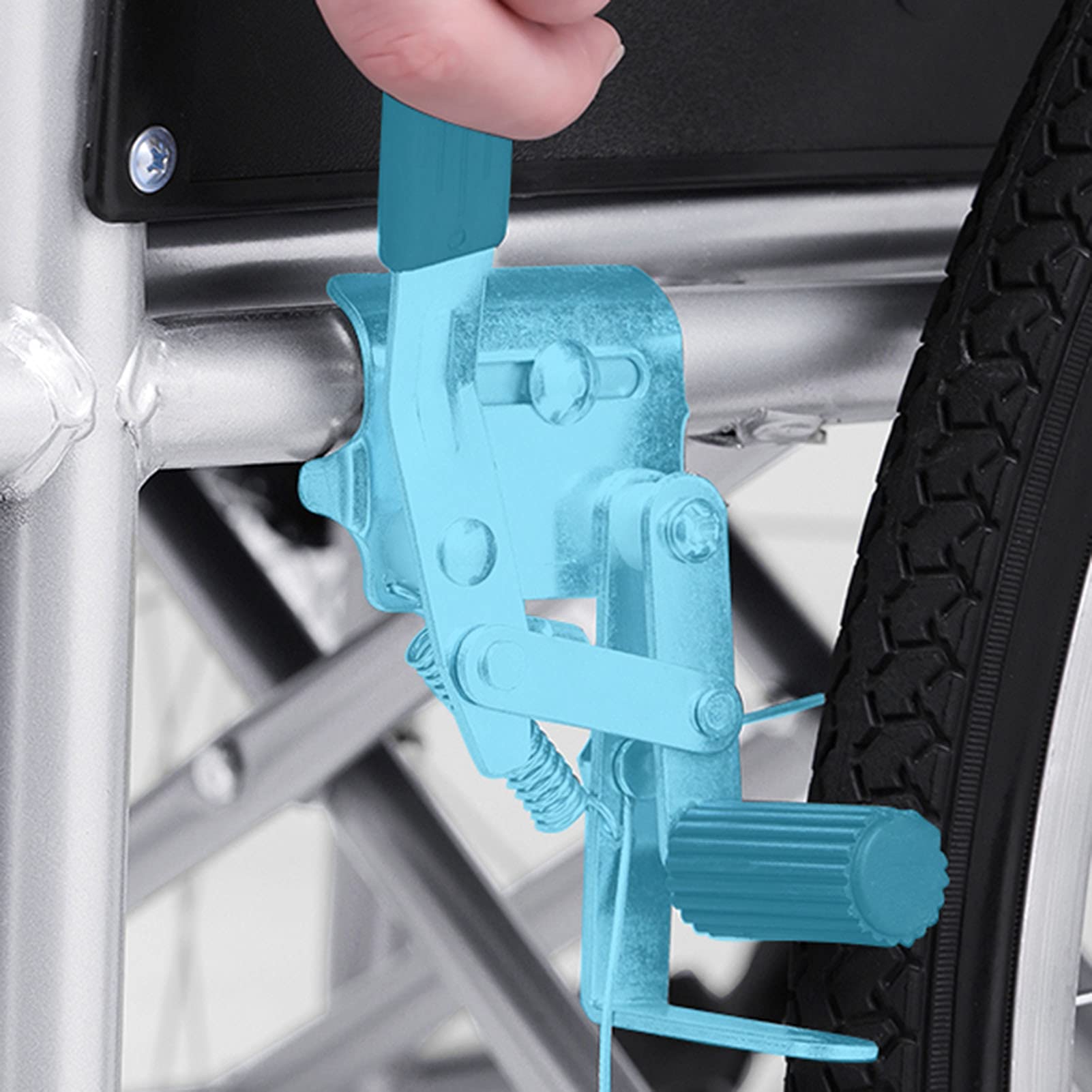 Sillas de Ruedas Ligeras,Silla de Ruedas Manual Ligera, Silla de Ruedas de Conducción Reclinable Totalmente Plana Y Multifuncional