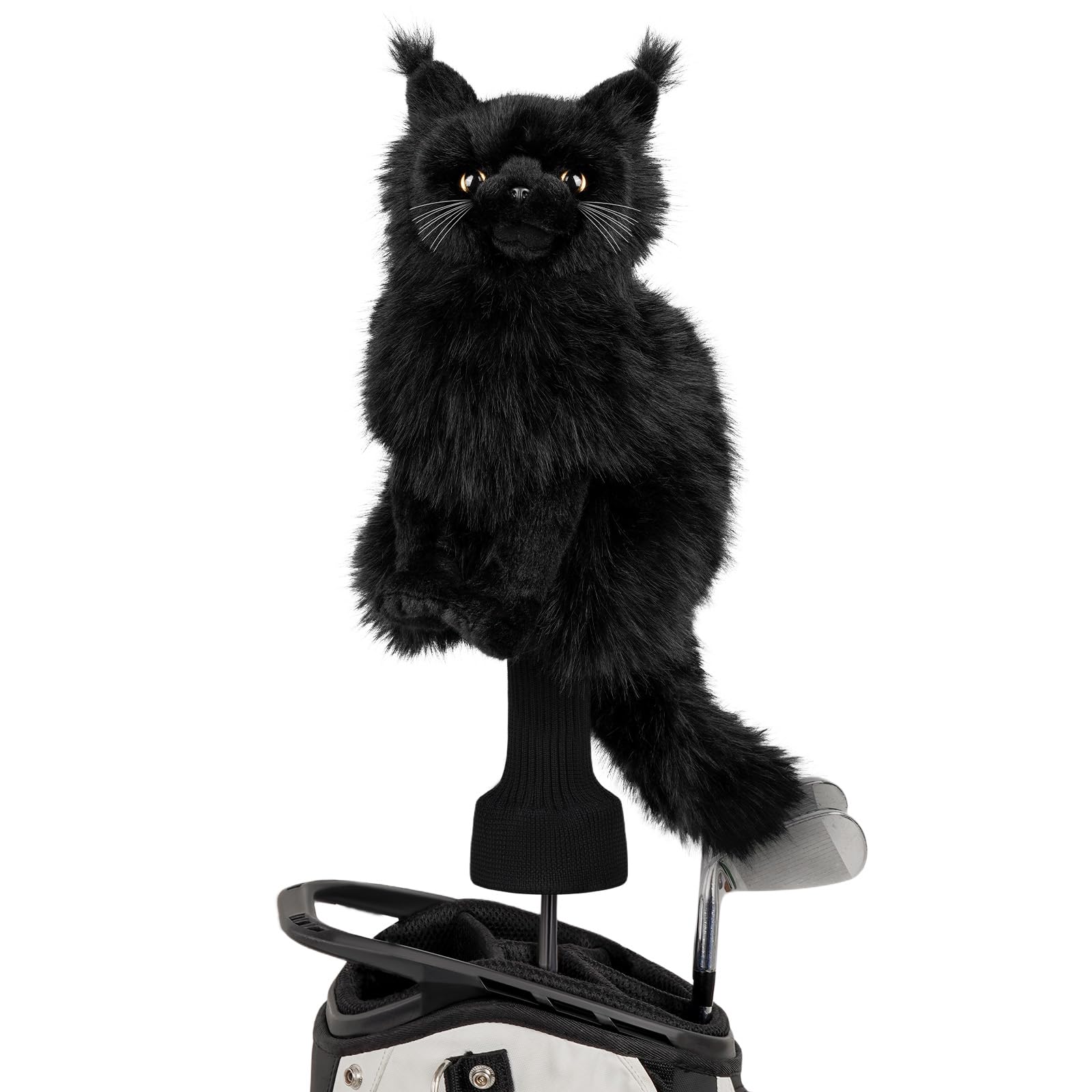 Cat Driver Schlägerhaube, Schwarz