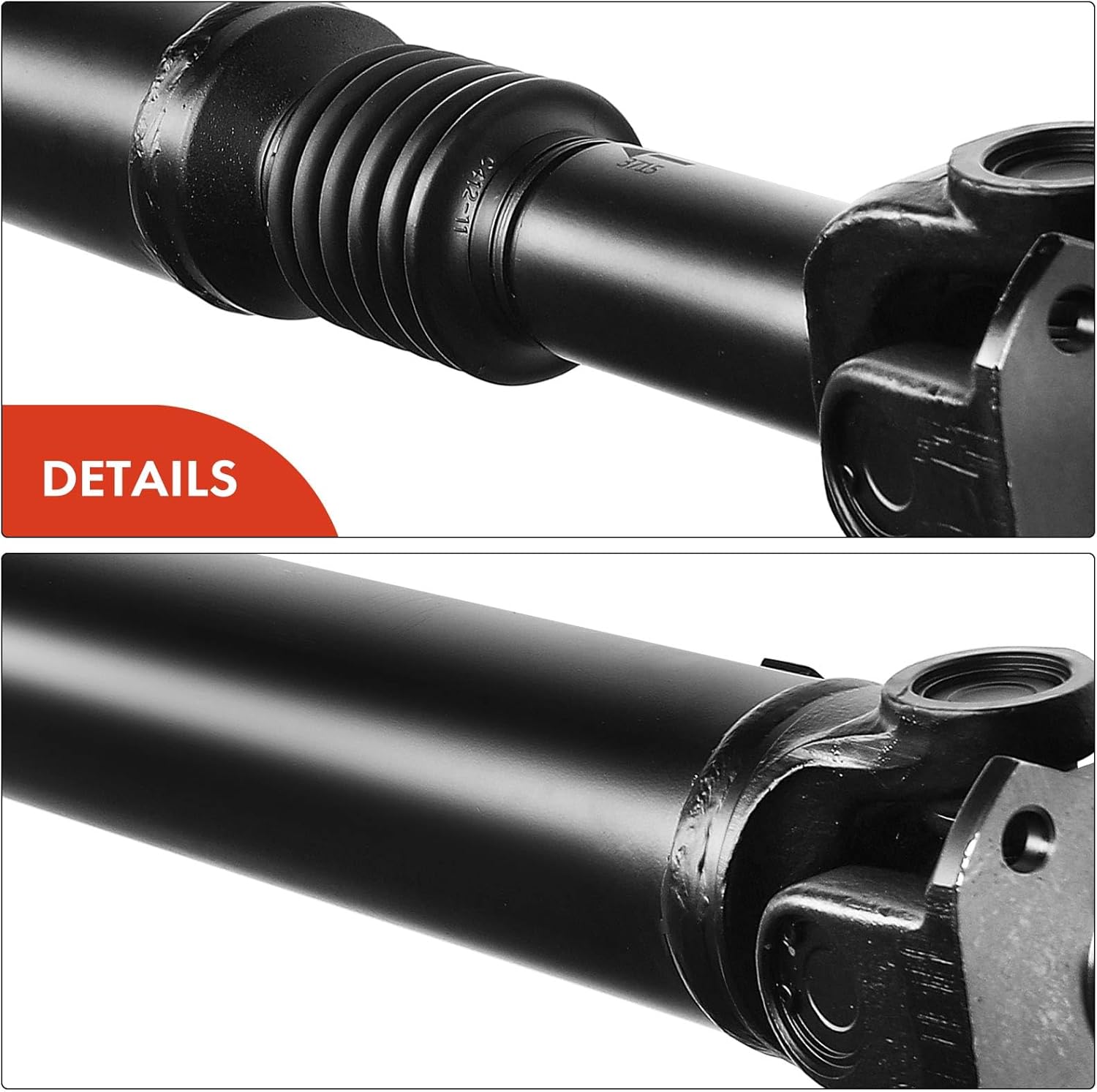 A-Premium Front Complete Drive Shaft Prop Shaft Driveshaft Assembly Compatible with Toyota Tundra 2007-2021, 4WD Only, Replace# 37140-0C070, 37140-0C071