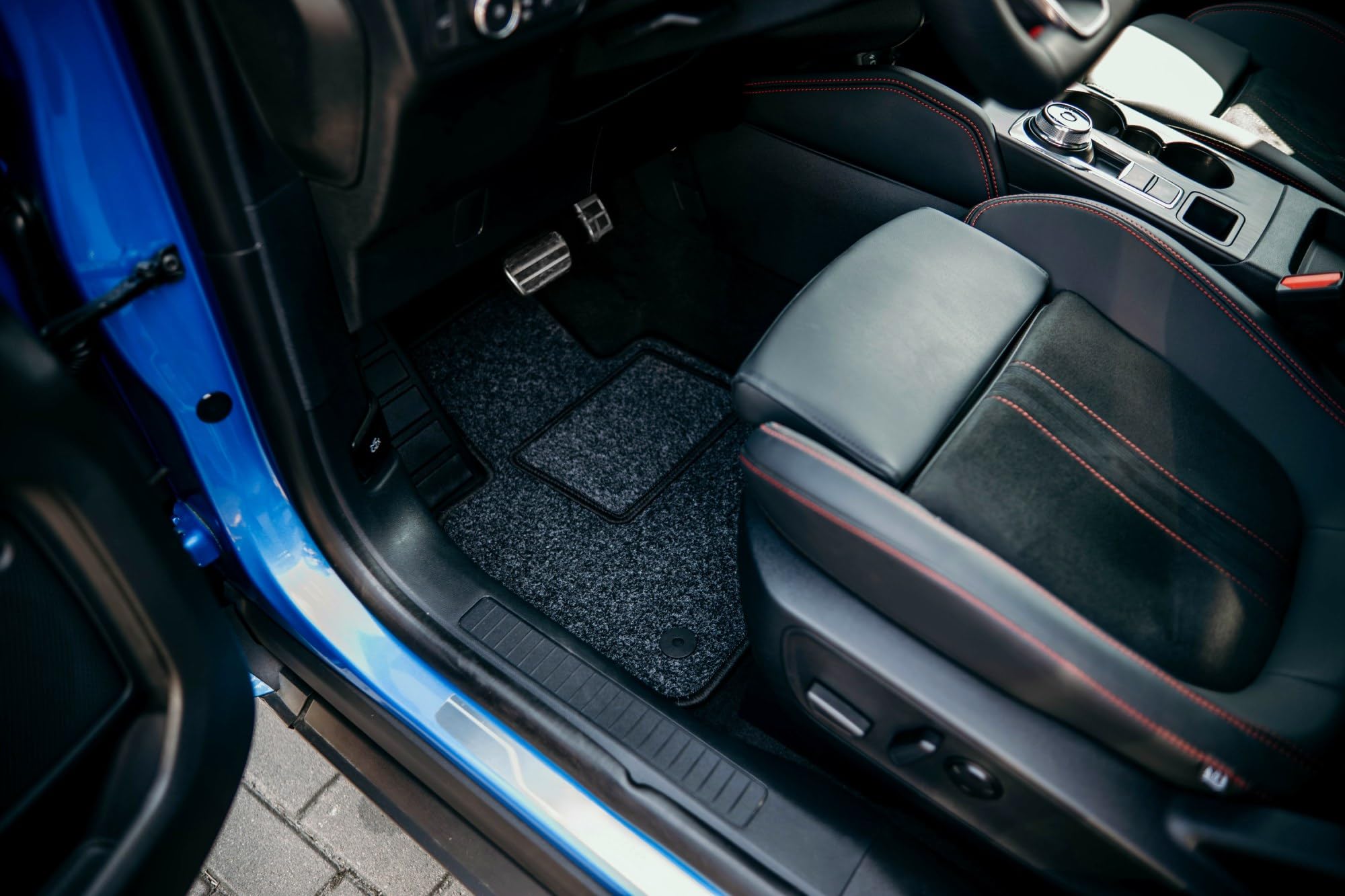 Alfombrillas de Moqueta a Medida compatibles con BYD Seal 2023-, Anthra