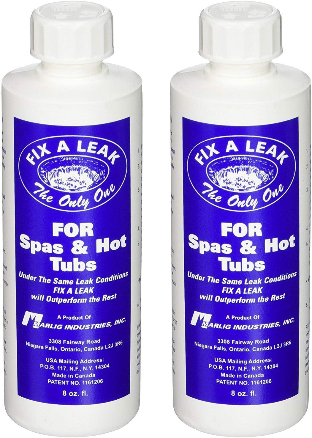 Marlig Industries Fix Pool Leak Sealer-8 oz (Twо Pаck)