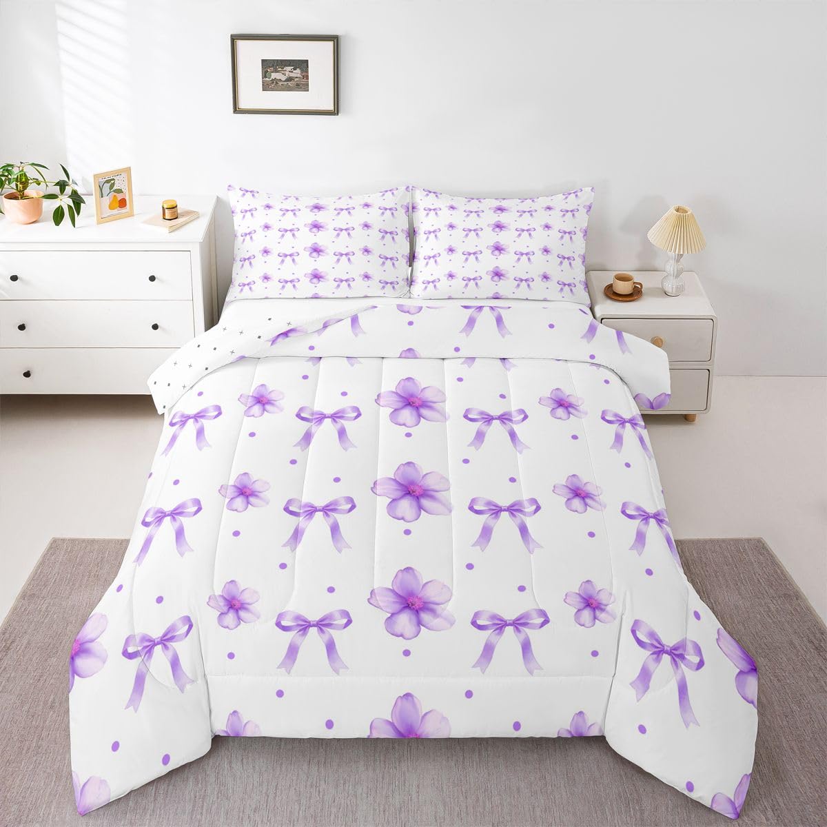 Personalized Initial Comforter Set - Twin Size -30