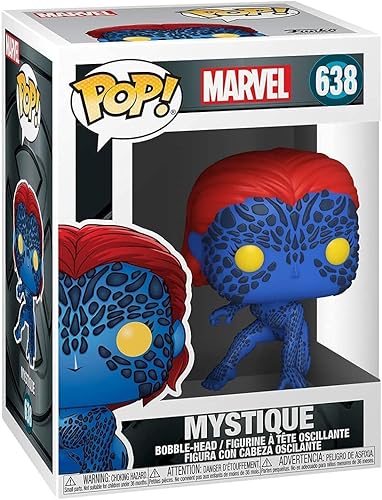 Miniatura 3 de POP Marvel X-Men 20th Anniversary - Figura de vinilo Mystique Funko Pop! (incluye funda protectora compatible con POP Box), multicolor, 3.75 pulgadas