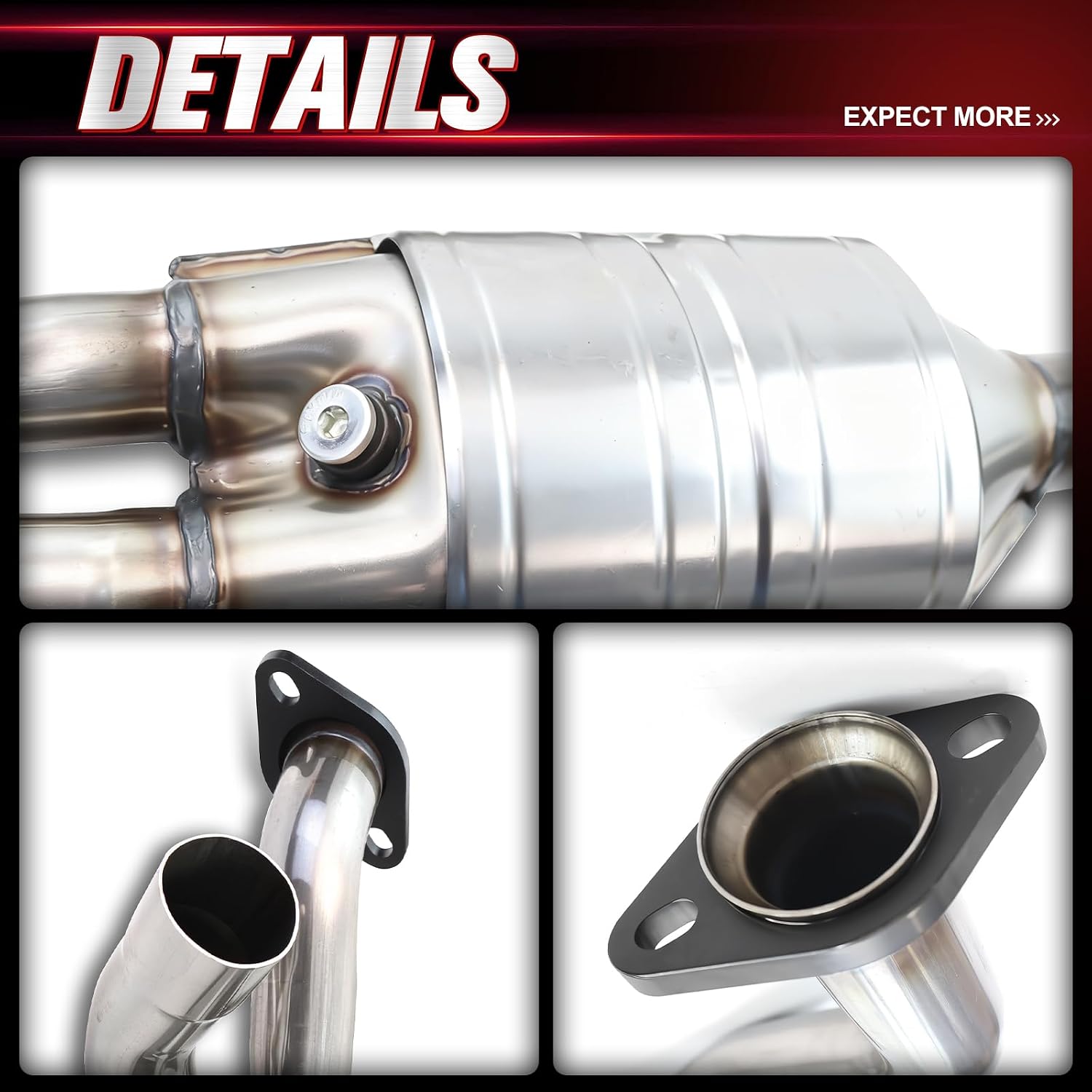 Catalytic Converter Compatible with Dodge 1996-1999 Ram 1500 3.9L/5.2L/5.9L,1996 Ram 2500 5.2L,1996-1999 Ram 2500 5.9L,1998-1999 Ram 3500 5.9L(EPA Compliant)