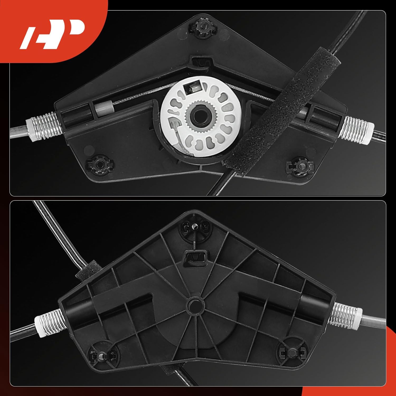 A-Premium Front Left Driver Side Electric Power Window Regulator Without Motor Compatible with Dodge Journey 2009-2020