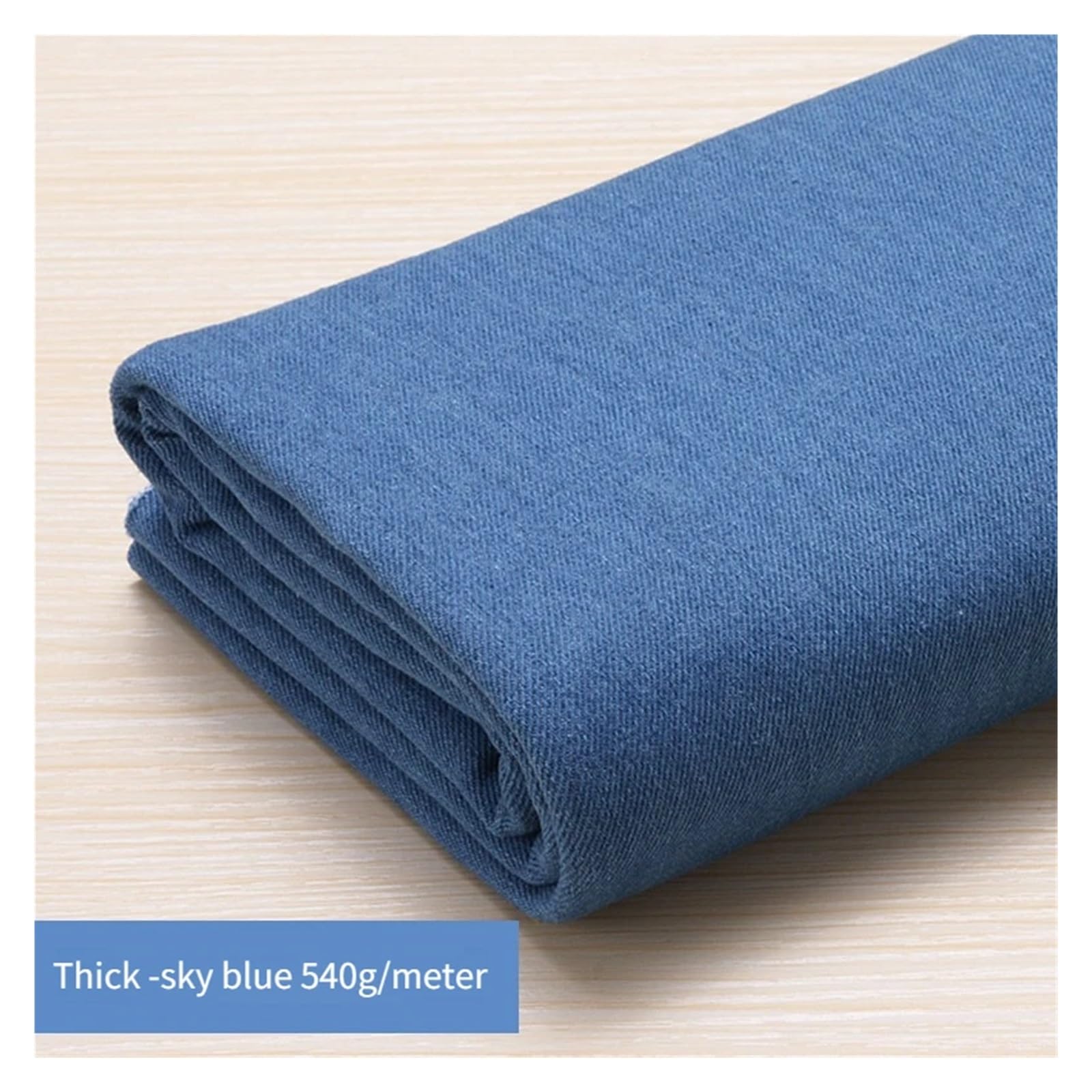 Tela vaquera de algodón for costura, for vestidos, faldas, camisas, chaquetas, pantalones, bricolaje, for coser, tela y ponible.(Stretch dark blue)