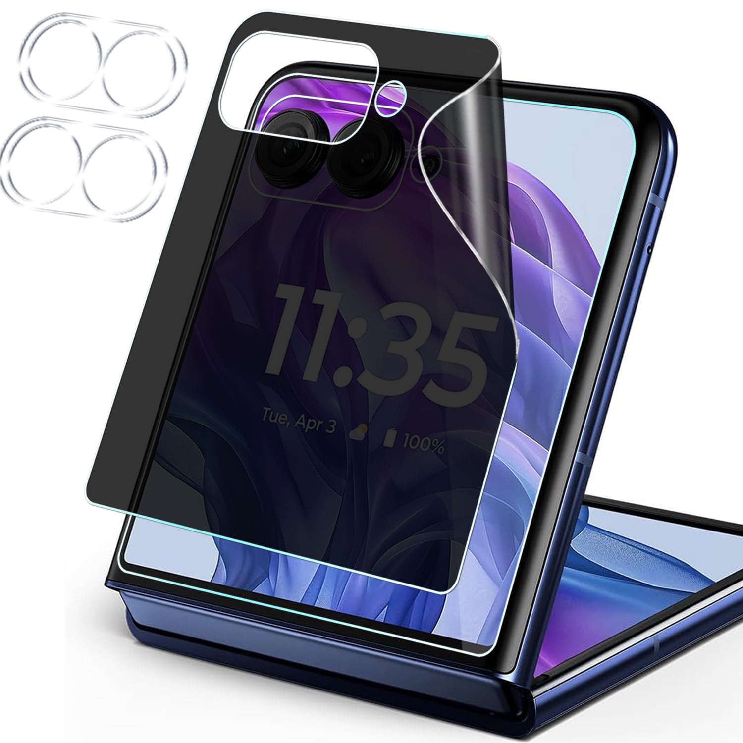 Amazon.com: Zeking 2 Pack for Motorola Razr 50 Ultra/Razr Plus