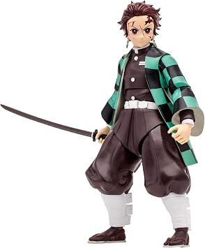 McFarlane Toys - Demon Slayer Tanjiro Kamado Rui Battle 7in Action Figure