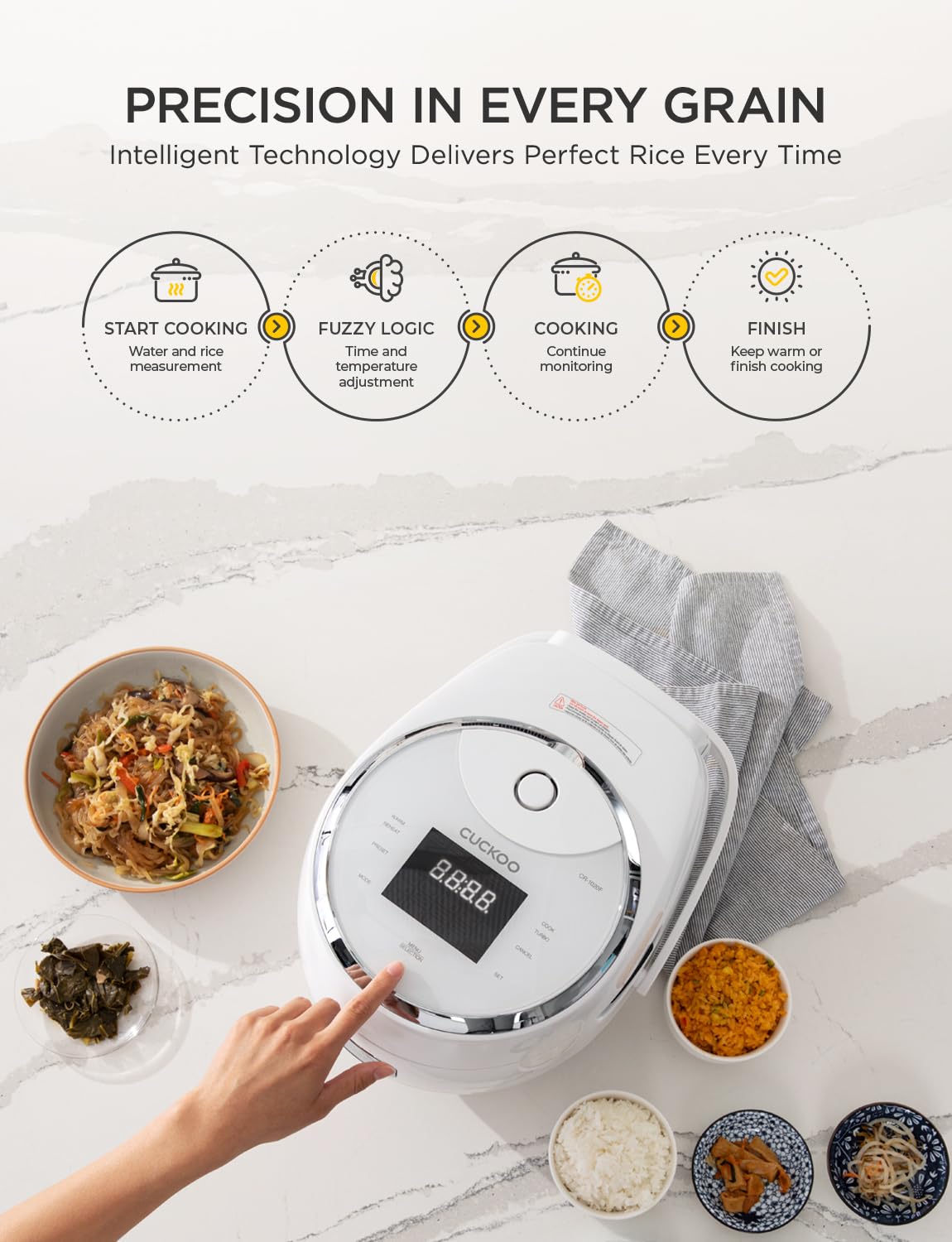 Amazon | CUCKOO Micom 炊飯器 10カップ 未炊き / 20カップ 焦げ付き