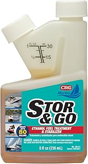 Stor & Go Ethanol Fuel Treatment & Stabilizer, 8 Fl Oz,06141