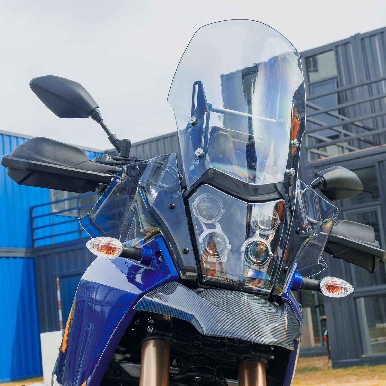 Amazon.com: Motorcycle Windshield Windscreen for TENERE 700