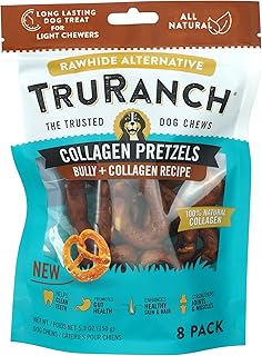 TRURANCH Collagen Pretzels, Bully