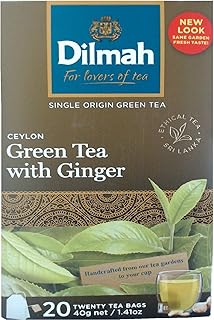 GREEN TEA GINGER 20/2g/6