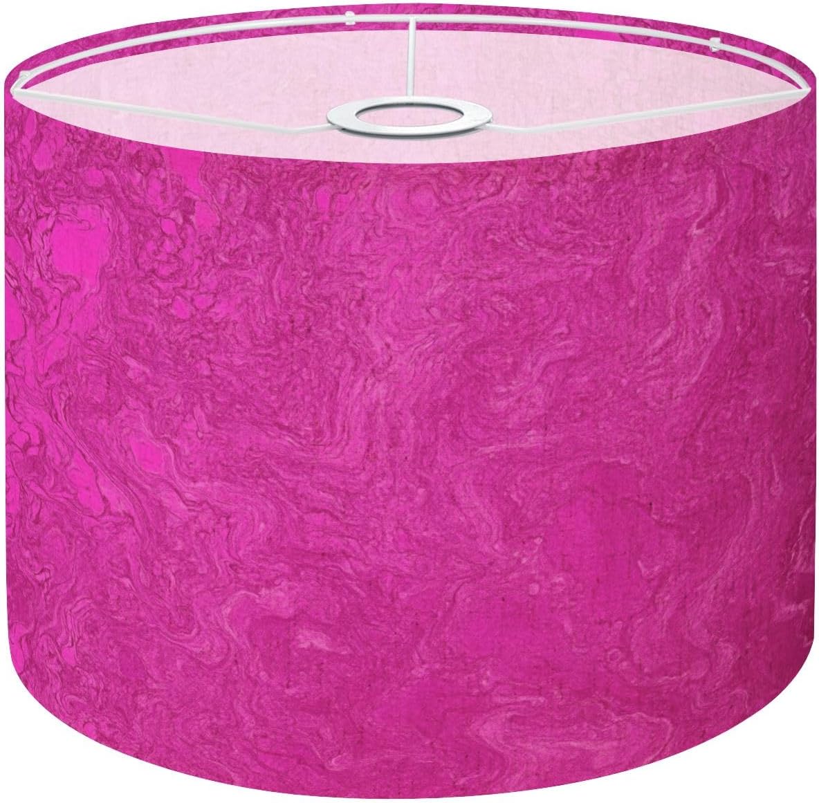 Lampshades Lamp Shades 1 Pack Hot Pink Grunge Magenta Purple Concrete Texture Light Shade for Table Lamps Floor Lamps Drum Lamp Shades Lampshade Replacement