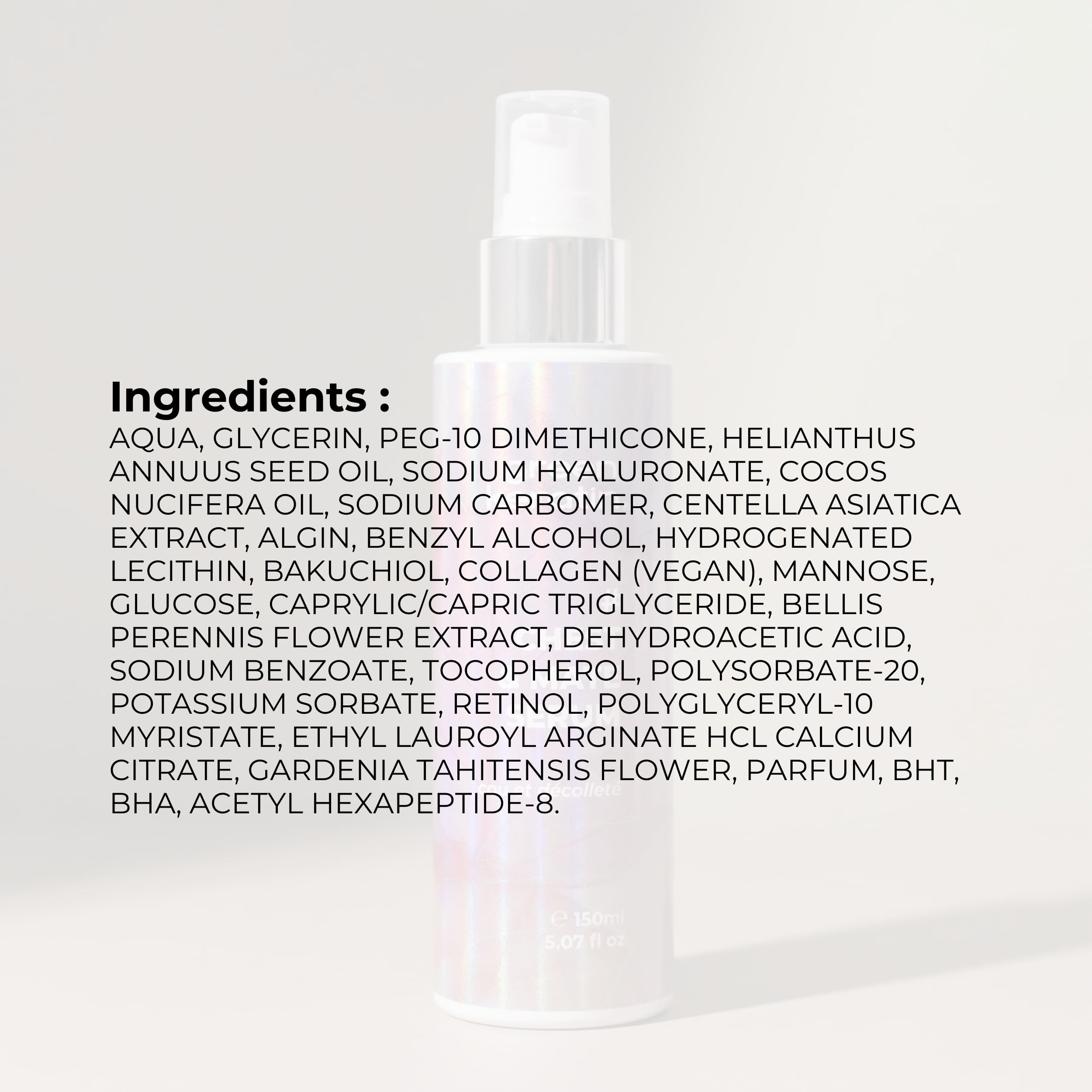 Green Keratin - CHEST & MATE - Sérum pour le cou et le décolleté, 150ml