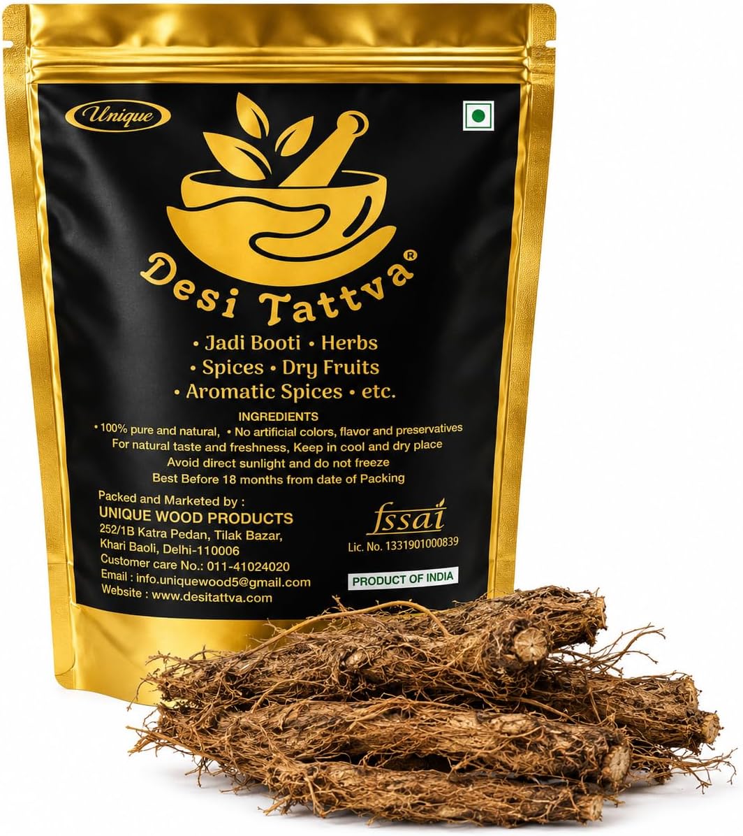 Desi Tattva Jatamansi roots-Balchar - Nardostachys Jatamansi-100% Pure (100 Grams)โฆ