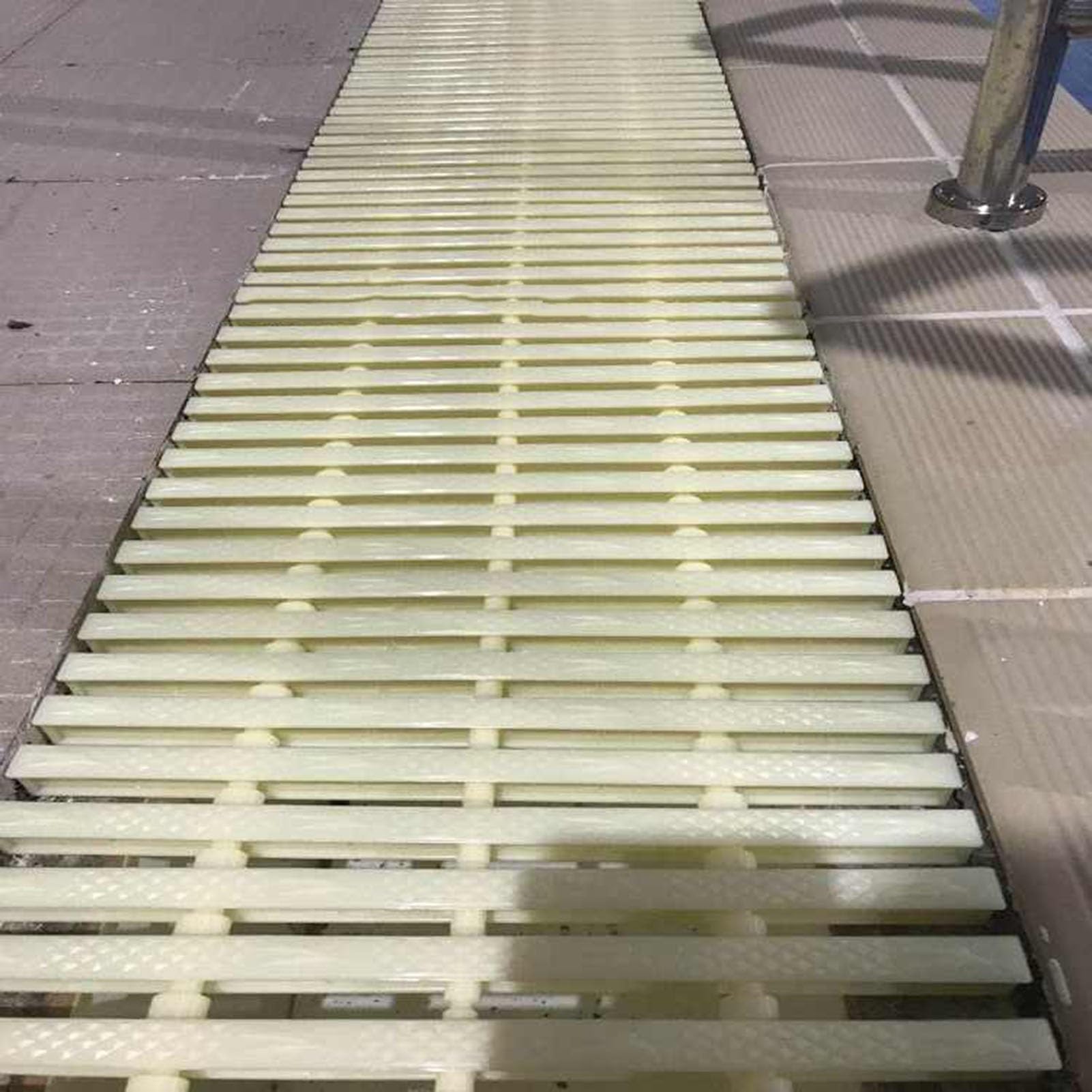 Zestaw Plastikowych Kratek Odpływowych Do Basenu, Osłona Kanału Patio I | Podjazdu(25X100CM_2PIECES)