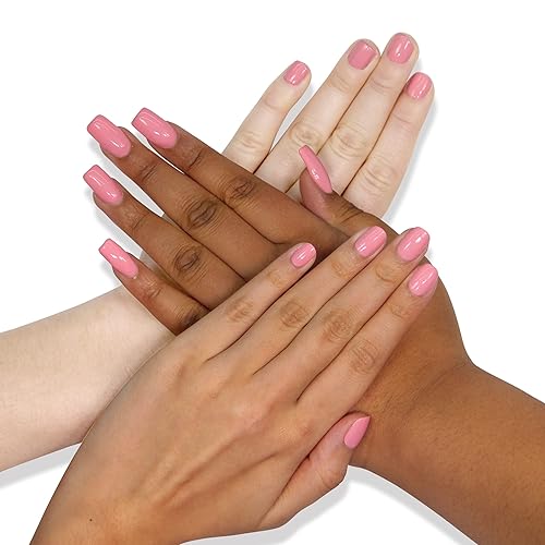 Miniatura 131 de LONDONTOWN Esmalte de uñas brillante rosa polvoriento, Bell Flower lakur, esmalte de uñas vegano resistente a las astillas, 0.40 onzas líquidas Té