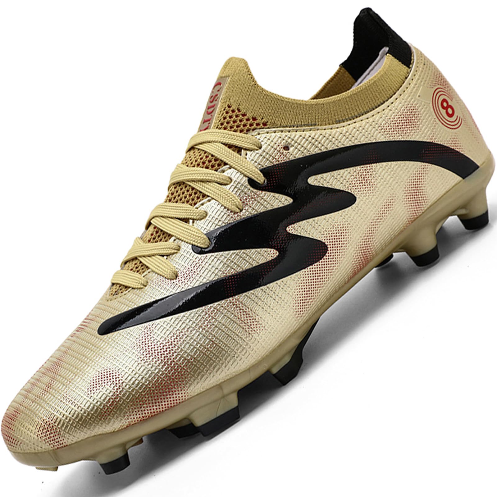 Football Boots Men's Outdoor Professional Training Football Shoes High Top Spikes Kids Teenager Professional Athletics Soccer Shoes Sneakers — view 7