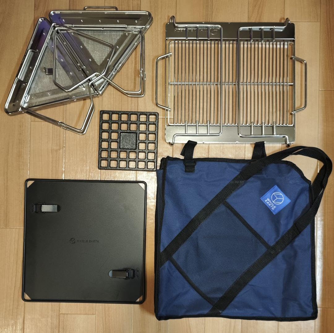 Amazon.co.jp: 未使用 Whole Earth ホールアース 焚き火台 キャンプ