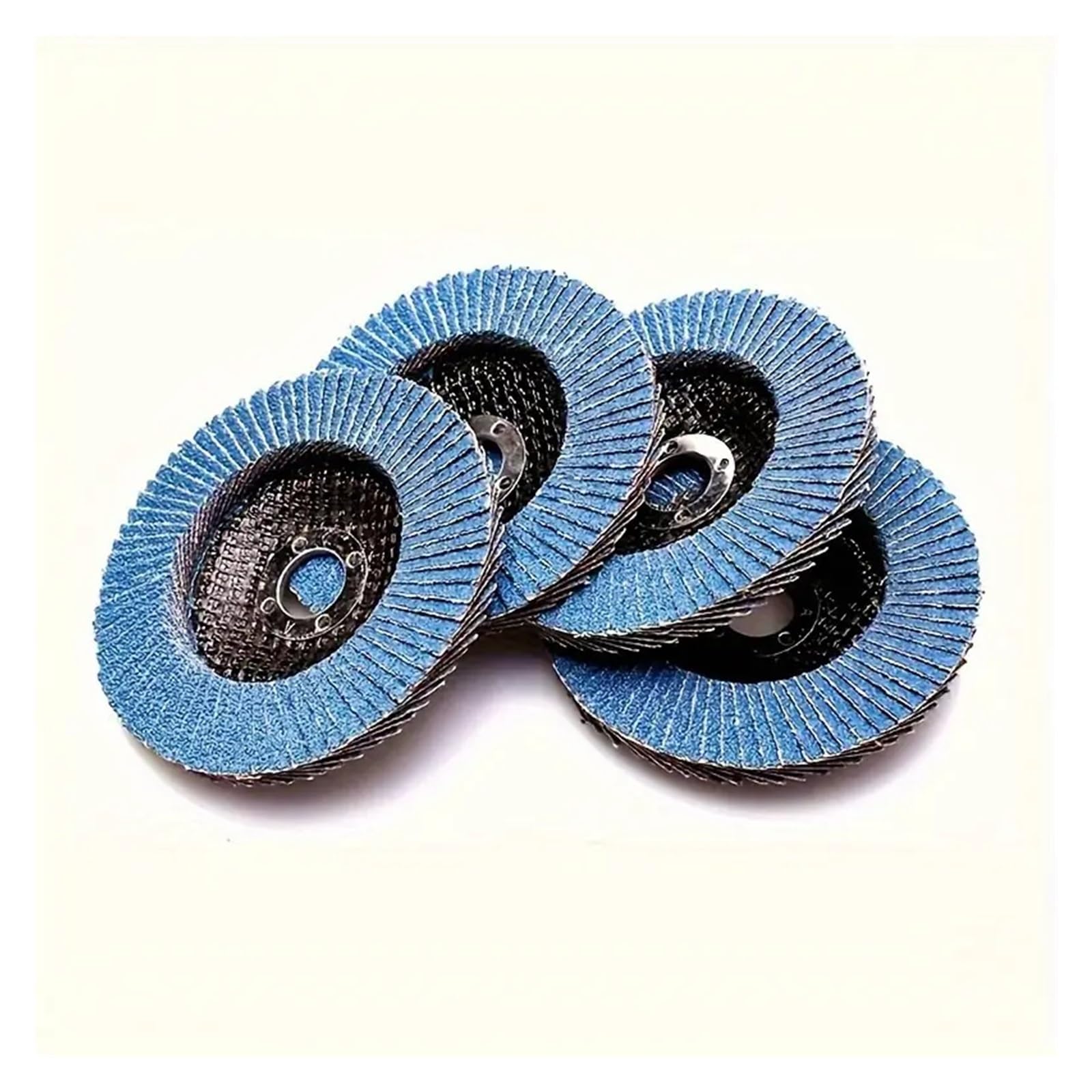 Dischi lamellari da 1 pz. Disco abrasivo lamellare a Grana 40/60/80/120. Mola in zirconio da 4,5 Pollici for Acciaio Inossidabile, lamiera(120 Grits,Z516B)