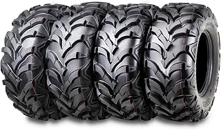 WANDA Full Set ATV tires 23x8-11 & 24x9-11 fit for 88-00 Honda TRX300 4x4 P341