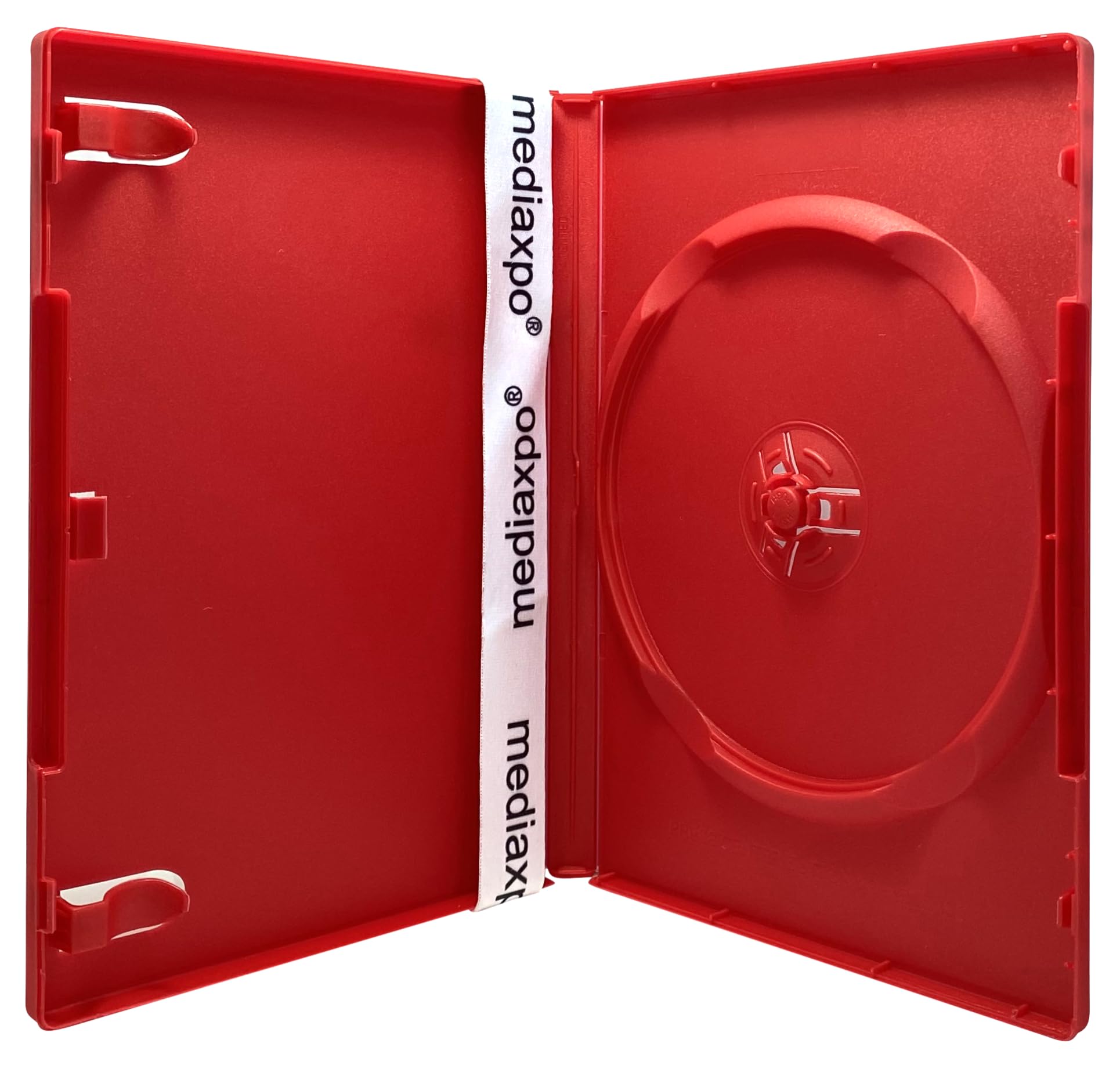 Amazon.com: 25 Standard Solid Red Color Single DVD Cases : Home