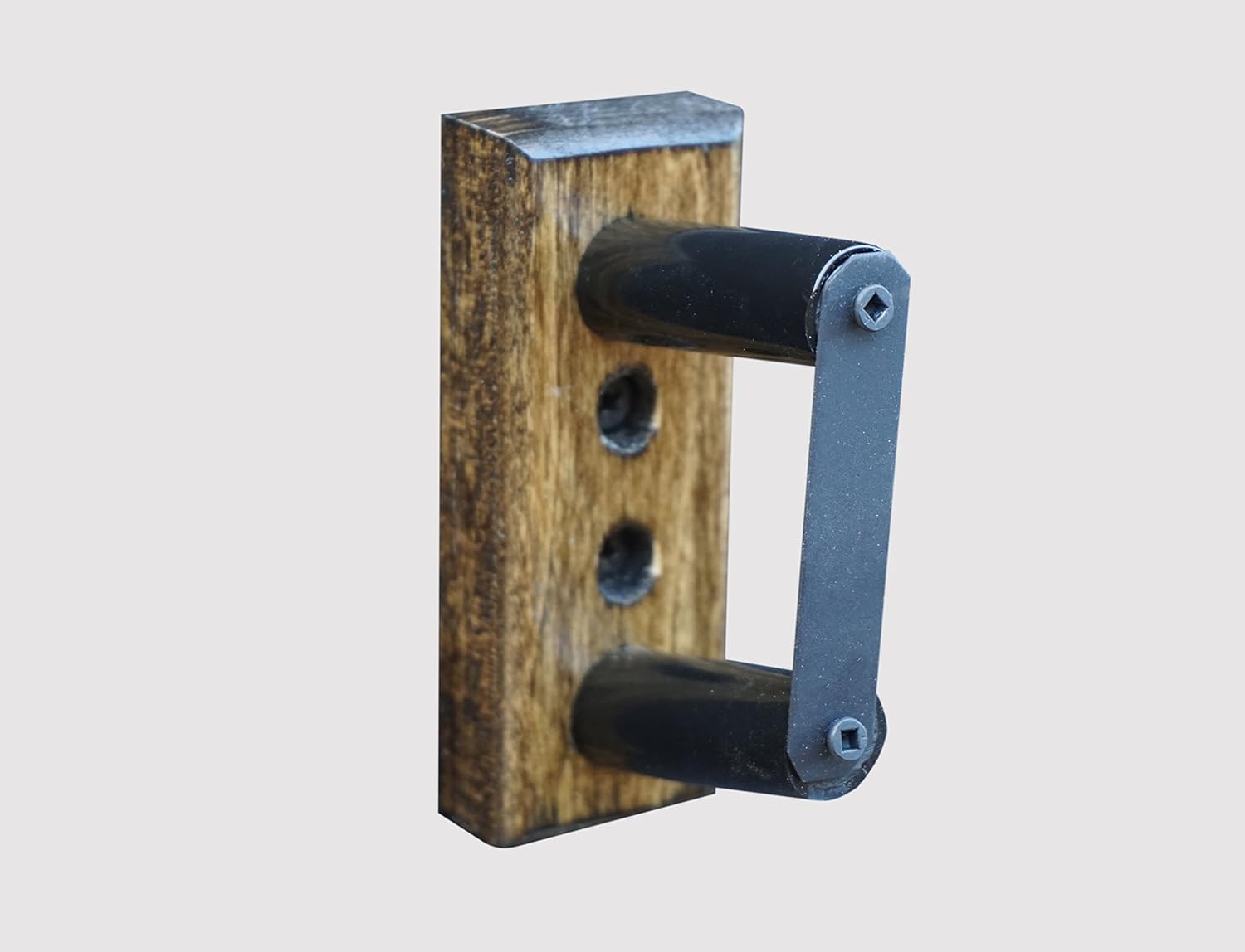 Standard Horizontal Wall Mount for a 3" Wide Barrel Antique Rifle with A Security Bracket (Made in The USA)