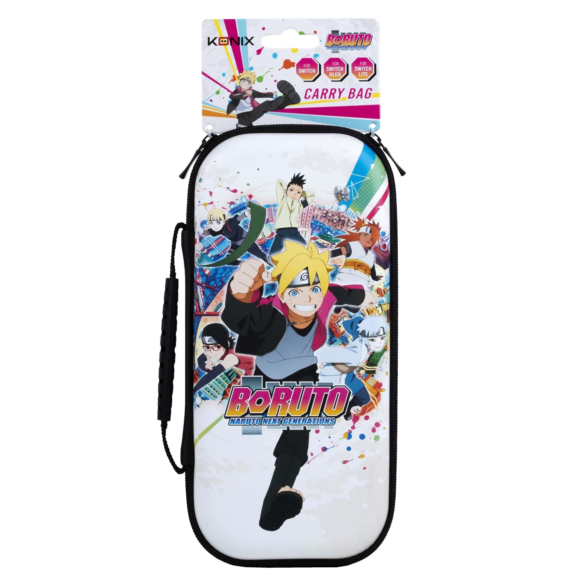 Konix My Hero Academia Funda de protección y Transporte para Nintendo Switch, Switch Lite y Switch OLED - 8 Juegos - Diseño My Hero Academia - Negro — view 126