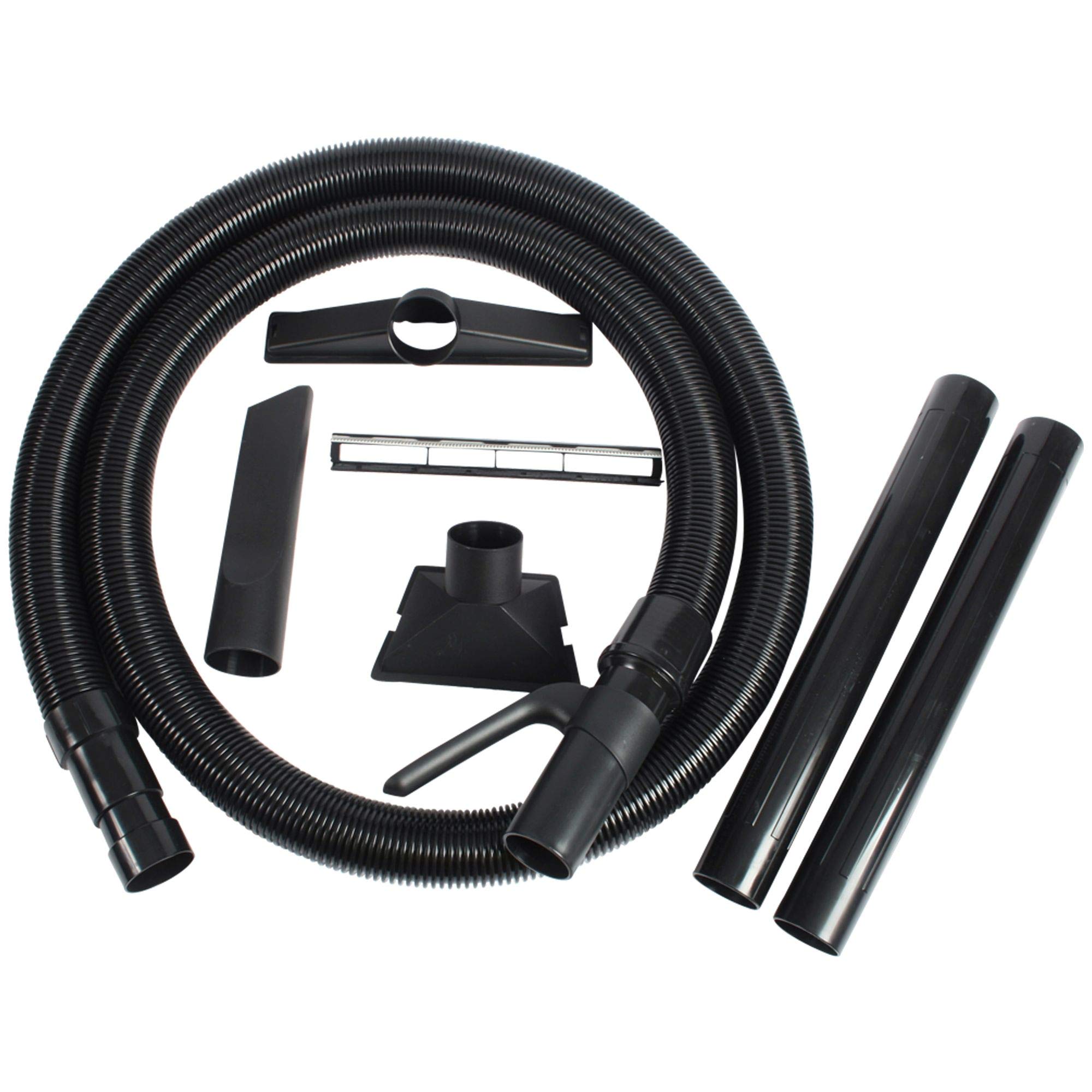 Cen-Tec Systems Commercial Vacuum Accessories and 3m Hose Kit for Workshop and Shop Vacuums Cleaning Dust, Debris, Chippings and Liquids