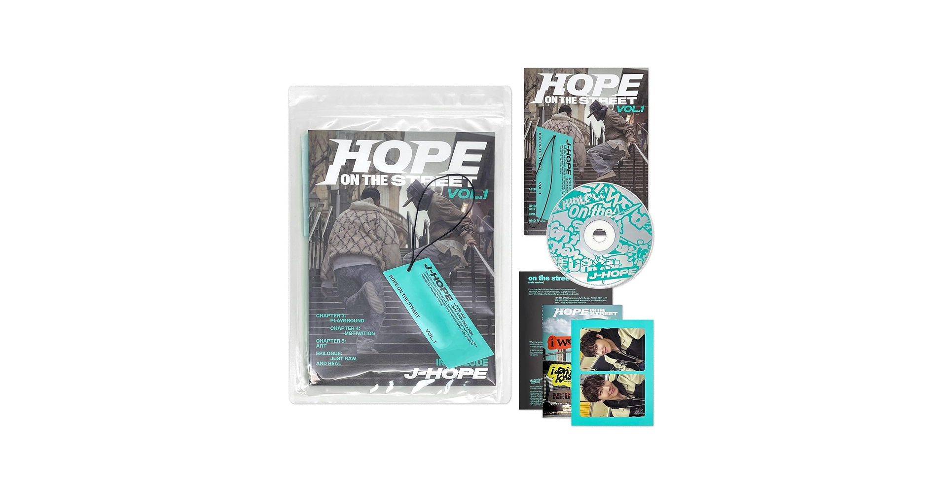 J-HOPE HOPE ON THE STREET 会場限定アルバム+特典 Amazon.com: BTS J-Hope Hope ON The Street VOL.1 Special