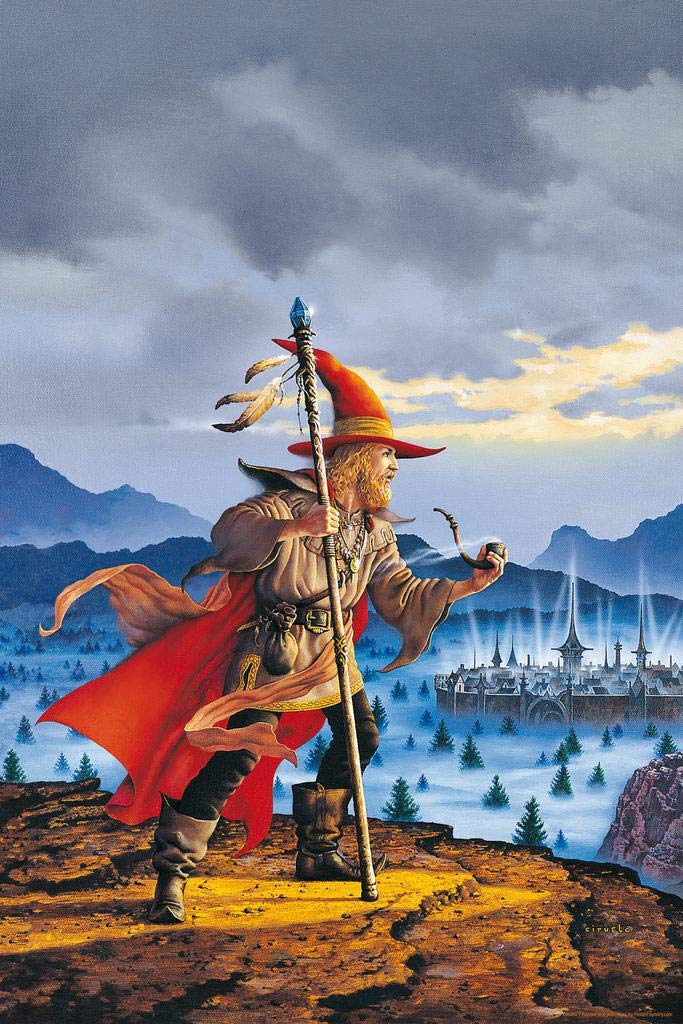 Amazon.com: Laminated Elminster Dragon Wizard Sorcerer Magical