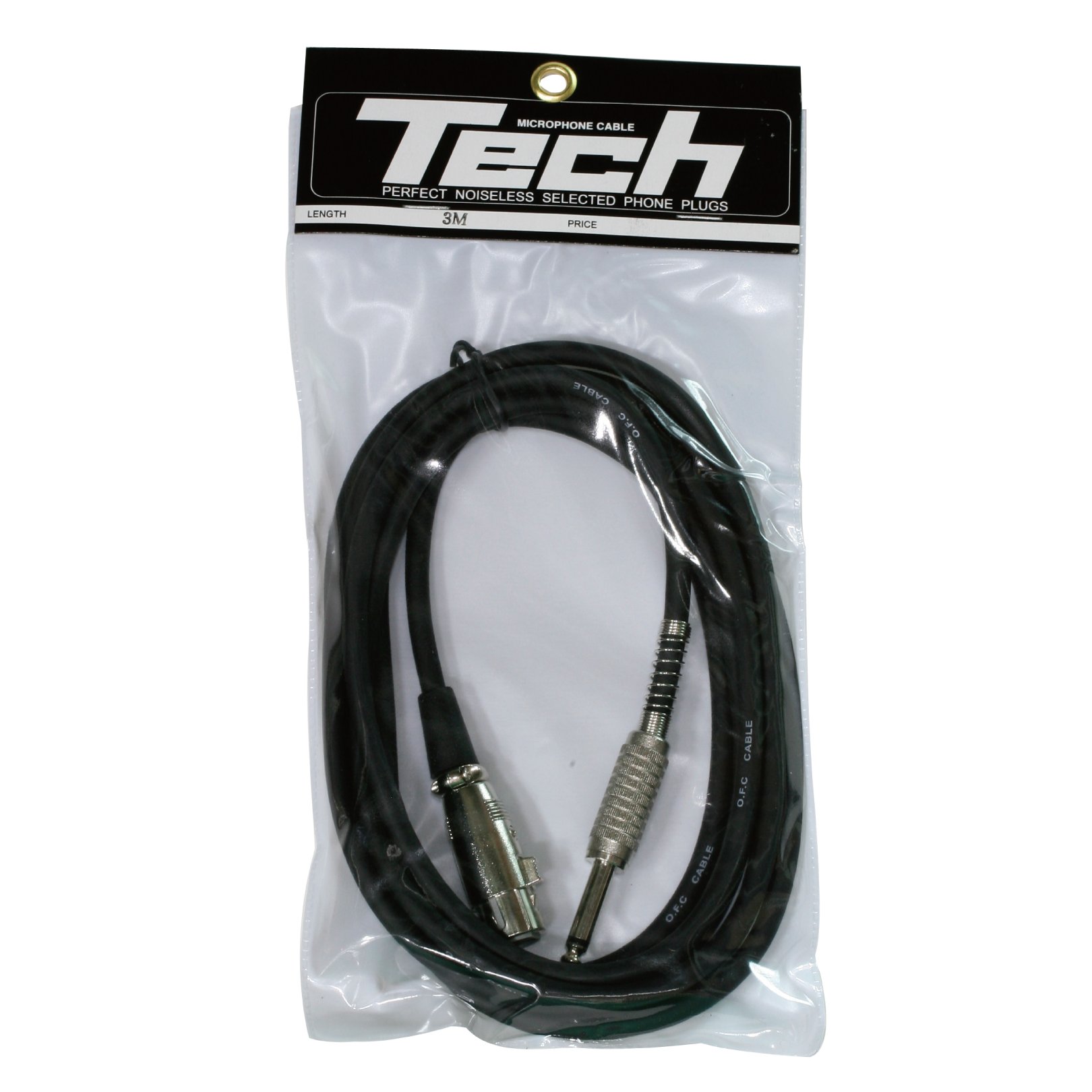 楽器・機材 【】(未使用・未開封品) TECH マイクケーブル XLR(メス