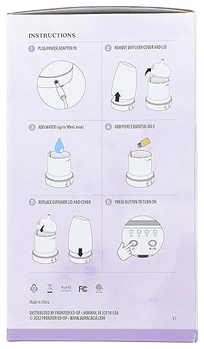 Miniatura 7 de Aura Cacia Difusor lunar, 1 Ea