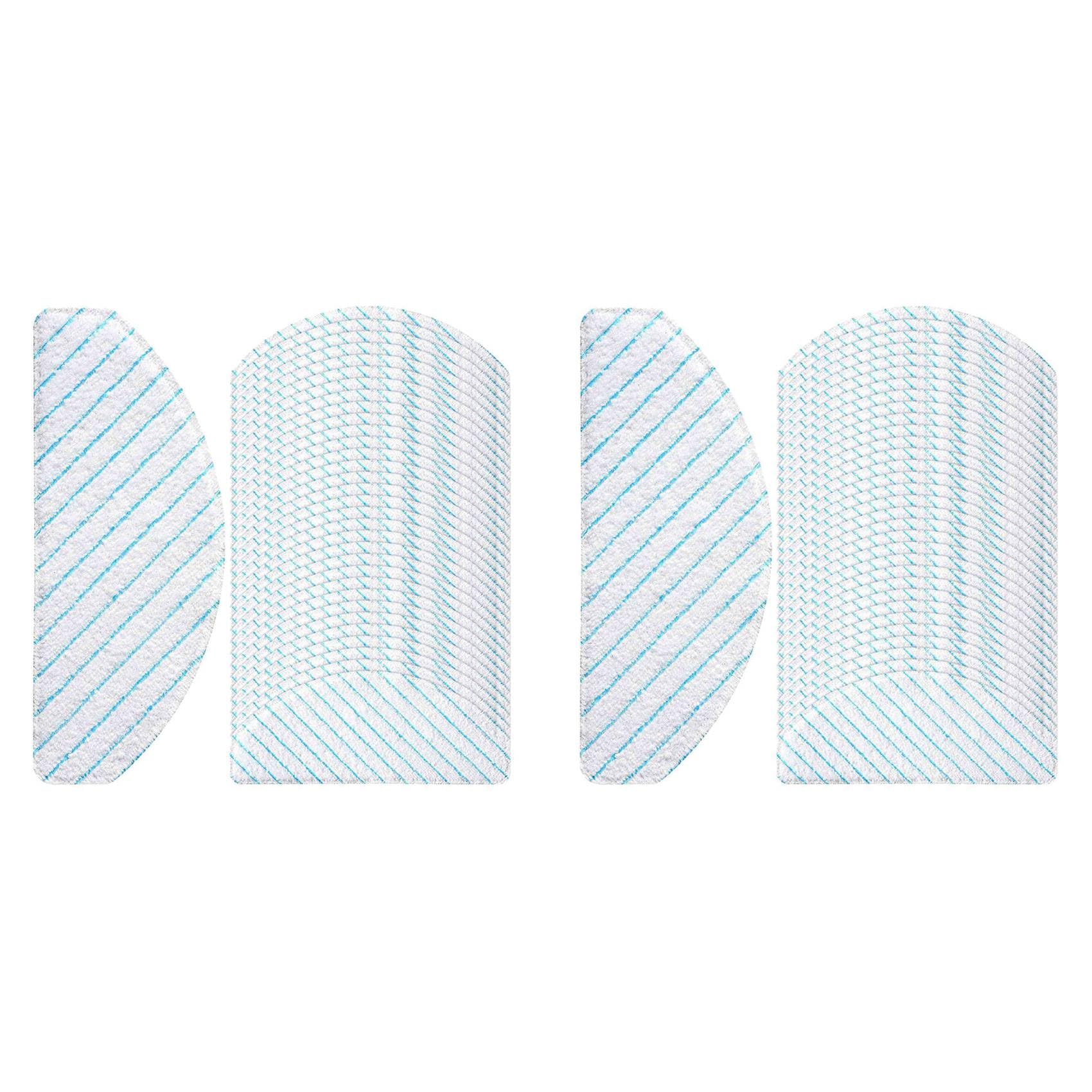 Hndhbfgrt 200 Pcs Disposable Mop Pads Replacement Mop Cloths Pads for T9 T9+ T8 T8+ T8 N8 N8 Pro N8 Pro+ Robot Vacuum