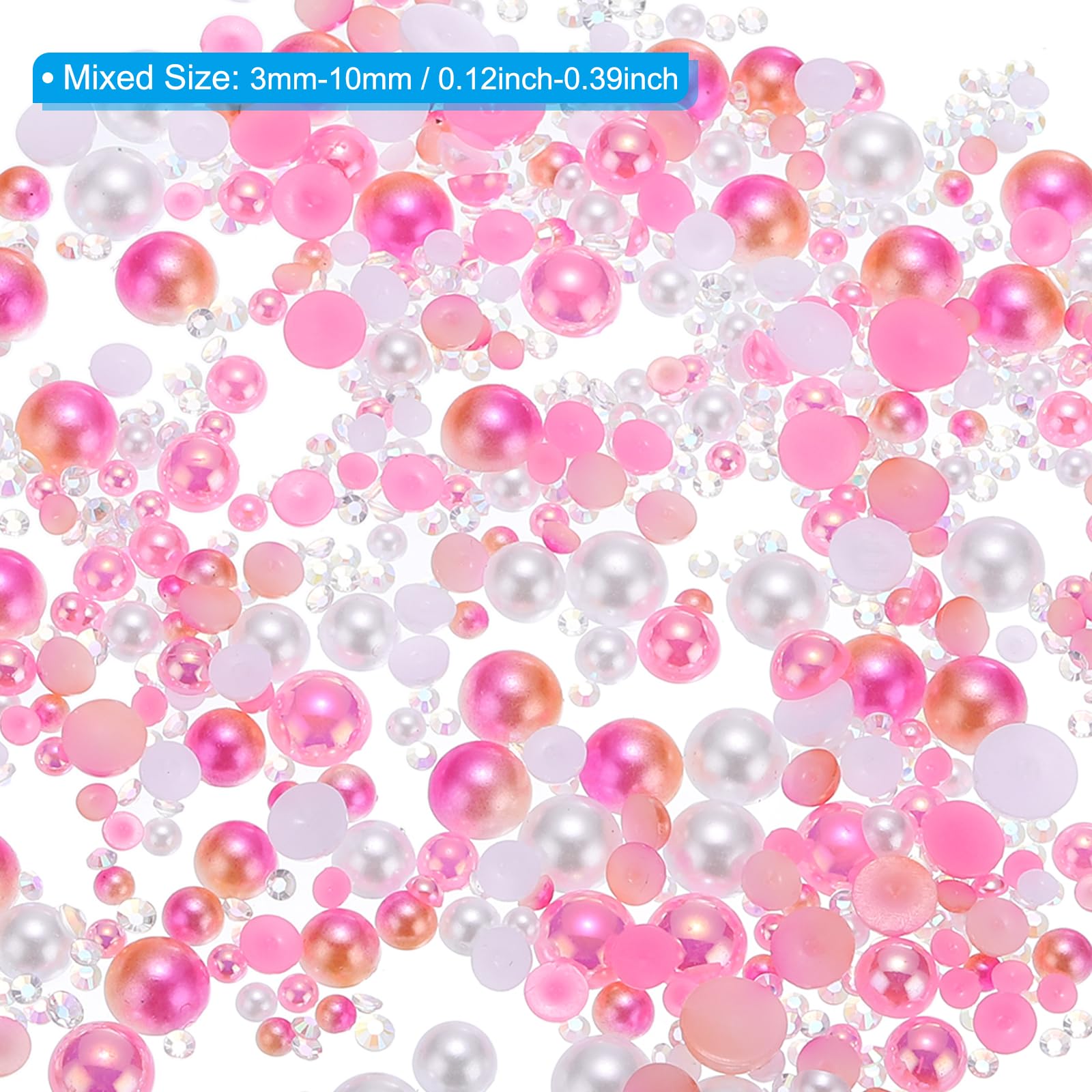 PATIKIL 30g Pearls and Rhinestones - Image 2