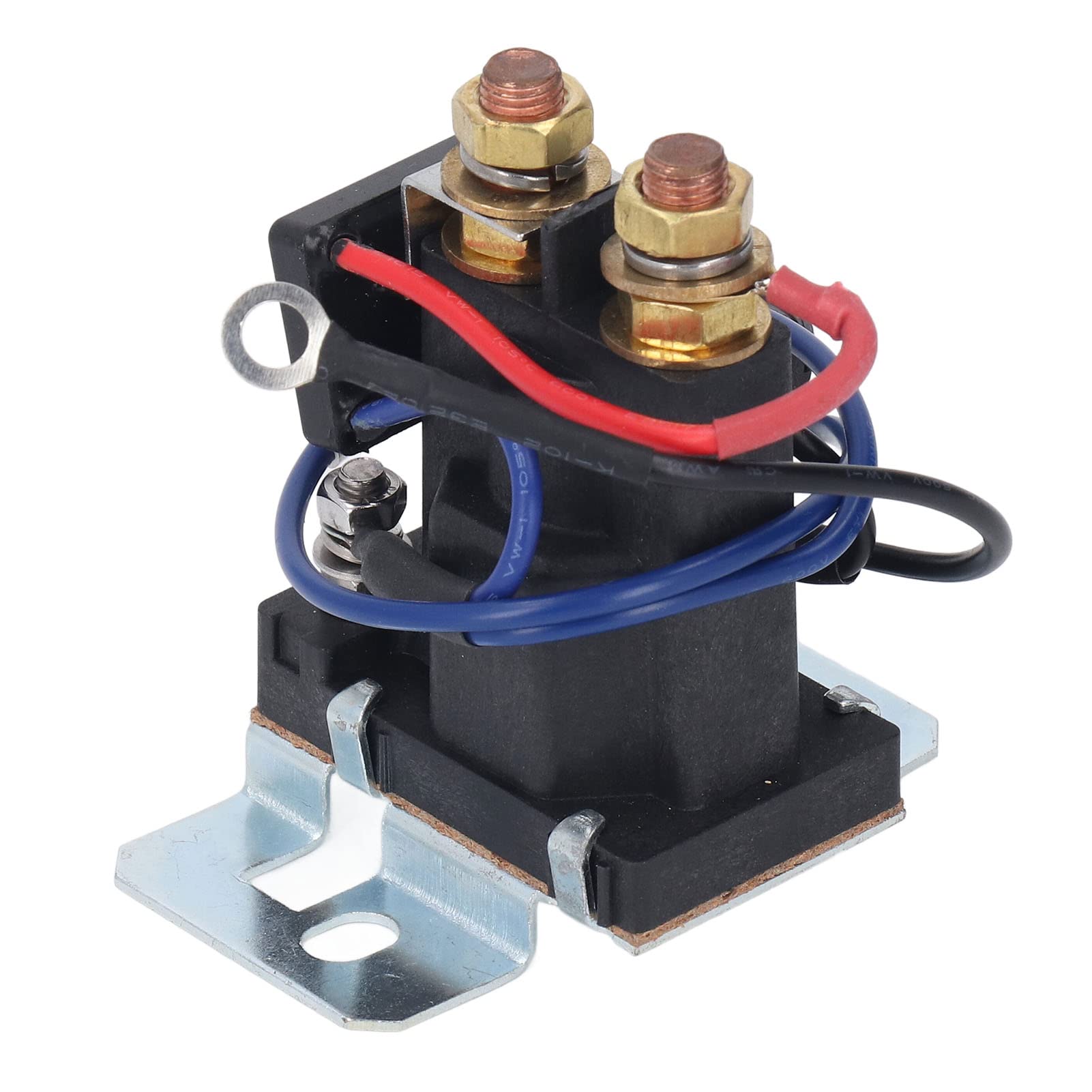 FTVOGUE Isolatore Batteria Relè Doppia Batteria in Ottone 200A 12VDC Controllato da Microprocessore Avviamento Rapido 4 Pin per, Fuoristrada, Carrello Elevatore, Motoslitta